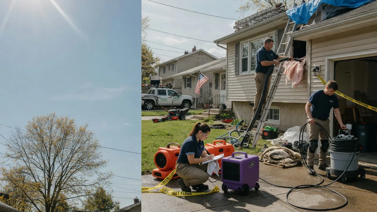 Emergency Water Removal in Sarahsville, OH near me